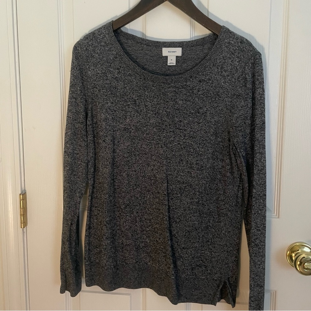 Old Navy Charcoal Knit Top